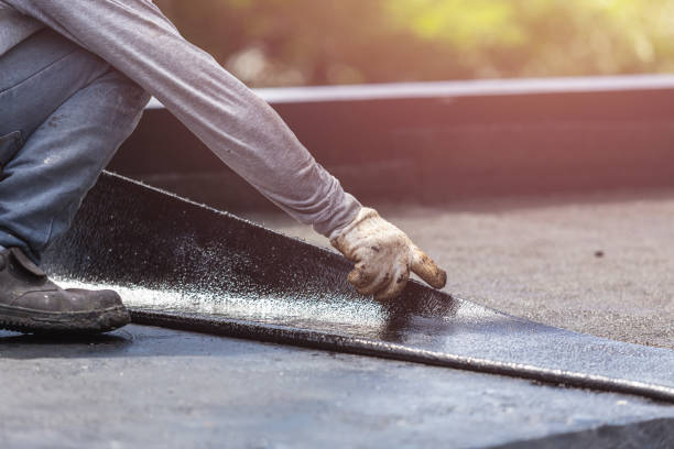 Professional Crawl Space Encapsulation technician working in Oregonia, OH